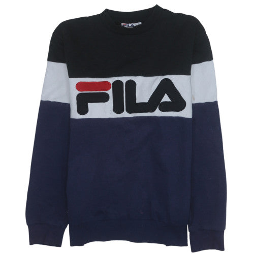 Mens UK Size M FILA Multicoloured Pullover Sweatshirt