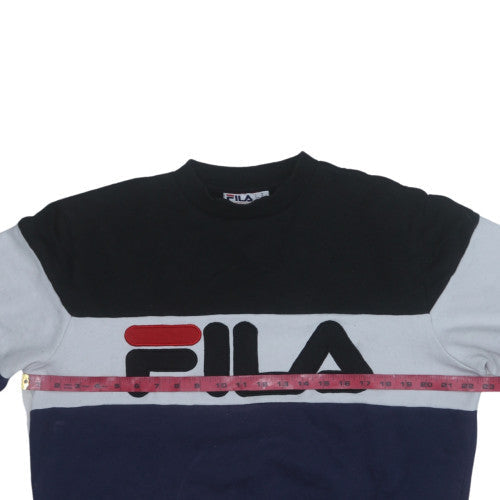 Mens UK Size M FILA Multicoloured Pullover Sweatshirt