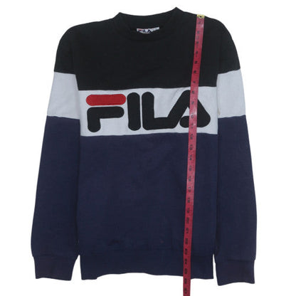 Mens UK Size M FILA Multicoloured Pullover Sweatshirt