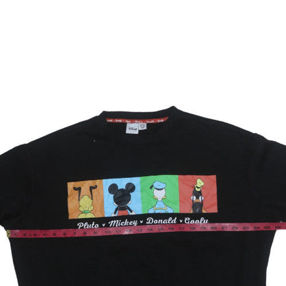 Womens UK Size L Disney Black Pullover Sweatshirt