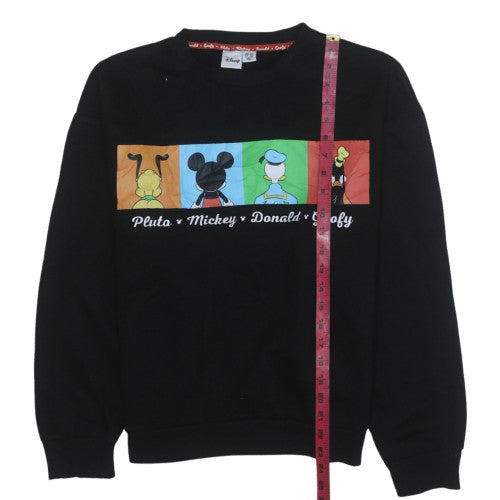 Womens UK Size L Disney Black Pullover Sweatshirt