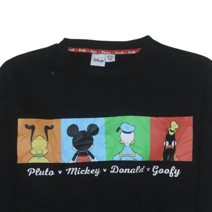 Womens UK Size L Disney Black Pullover Sweatshirt