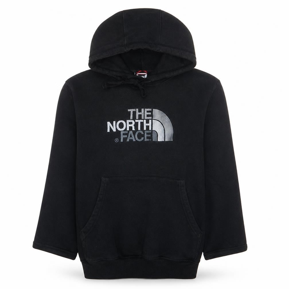 Mens UK Size M The North Face Black Pullover Hoodie