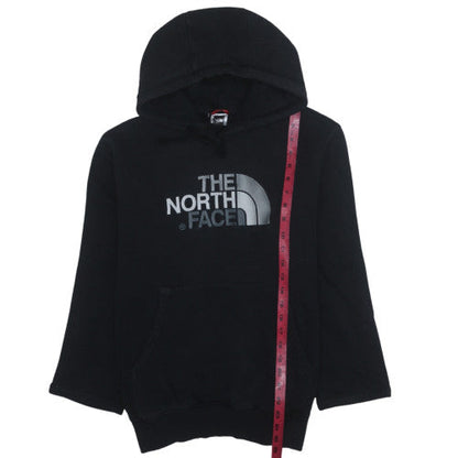 Mens UK Size M The North Face Black Pullover Hoodie