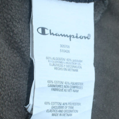 Champion Boys Brown & Black Pullover Hoodie 13-14 Years Graphic Logo