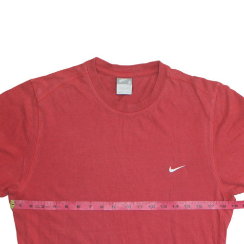 Mens UK Size S Nike Red  T-Shirt