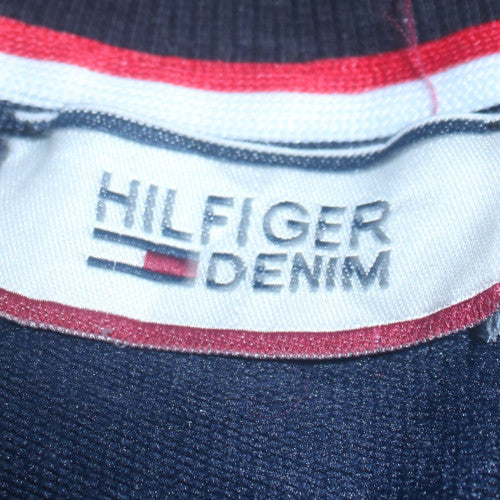 Mens UK Size M Tommy Hilfiger Black Pullover Sweatshirt