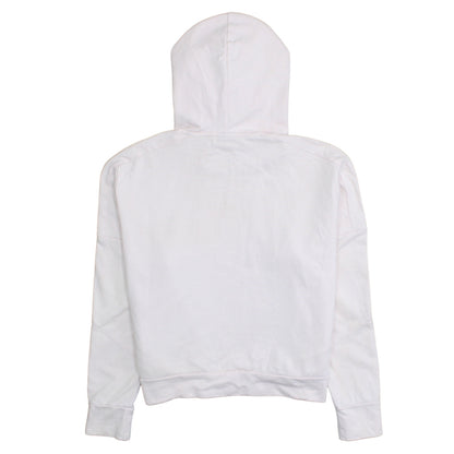 Womens UK Size M PUMA White Pullover Hoodie