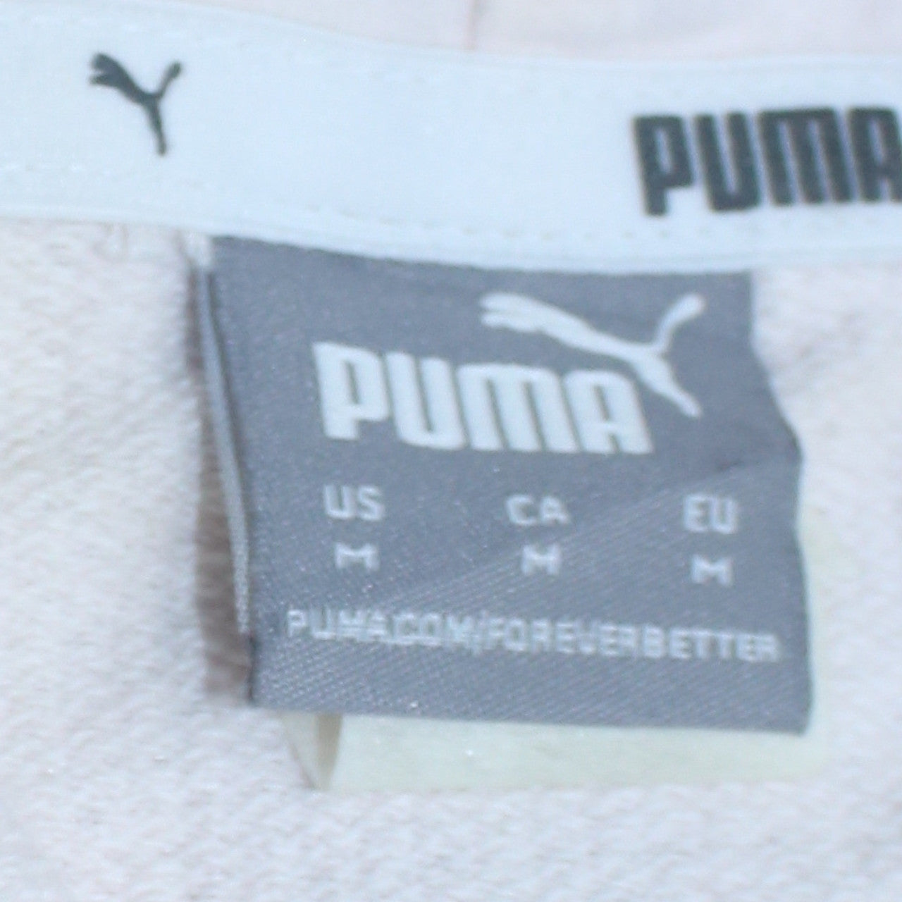 Womens UK Size M PUMA White Pullover Hoodie