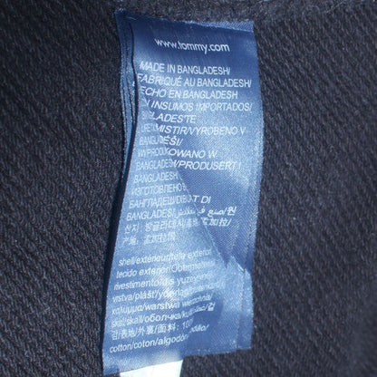 Mens UK Size M Tommy Jeans Black Pullover Hoodie