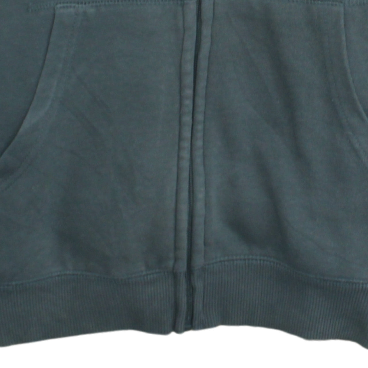 Mens UK Size S Quiksilver Green Full Zip Hoodie