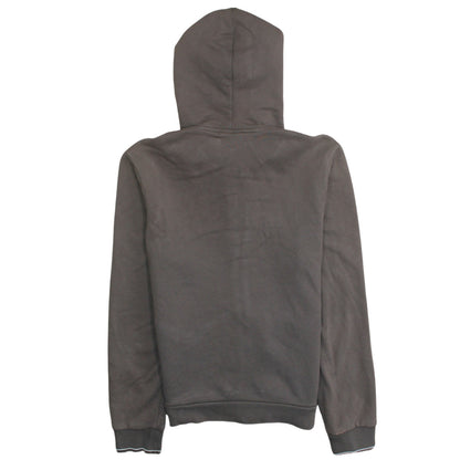 Mens UK Size M Lacoste Brown Full Zip Hoodie