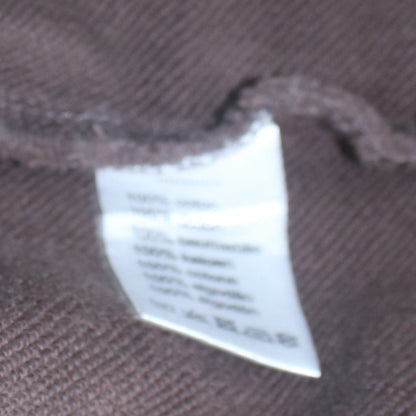 Mens UK Size M Lacoste Brown Full Zip Hoodie