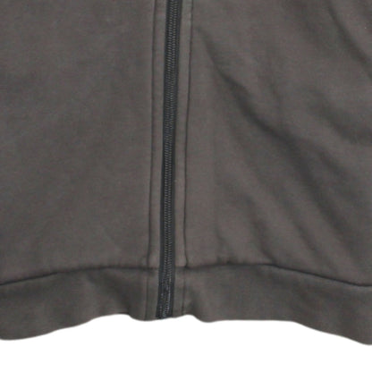 Mens UK Size M Lacoste Brown Full Zip Hoodie