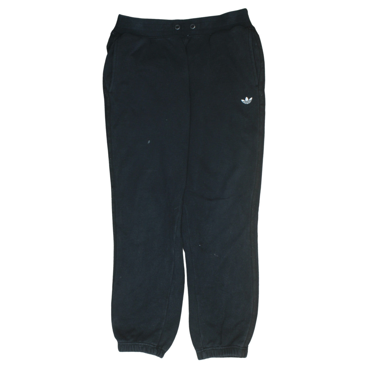 Mens UK Size L adidas Regular Fit Jogger Black Trousers