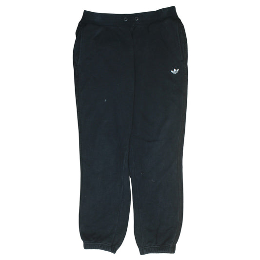 Mens UK Size L adidas Regular Fit Jogger Black Trousers
