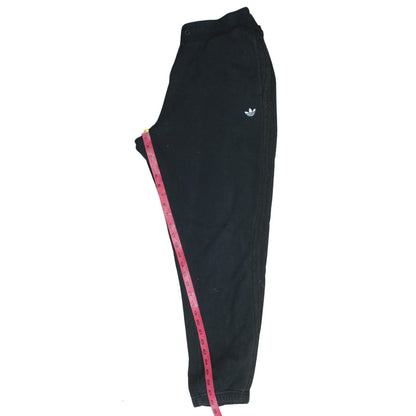 Mens UK Size L adidas Regular Fit Jogger Black Trousers