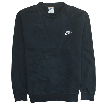 Womens UK Size L Nike Black Pullover Sweatshirt