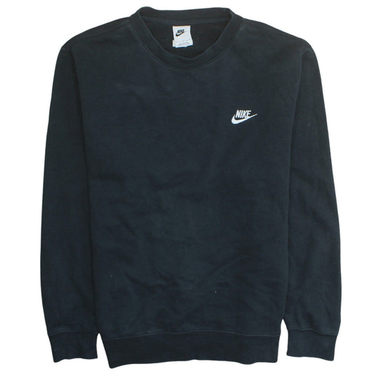 Womens UK Size L Nike Black Pullover Sweatshirt