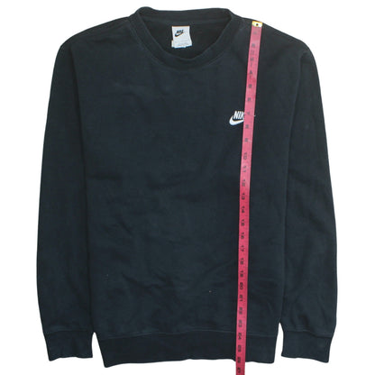 Womens UK Size L Nike Black Pullover Sweatshirt