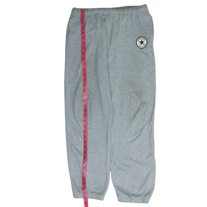 Converse Boys Grey XL Sweatpants Fleece Jogger Style Activewear Trousers