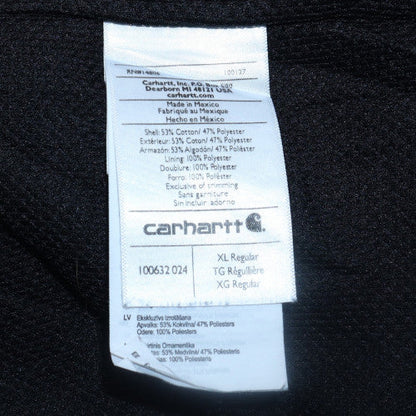 Mens UK Size XL Carhartt Grey Full Zip Hoodie