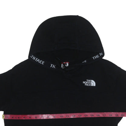 Womens UK Size S The North Face Black Pullover Hoodie