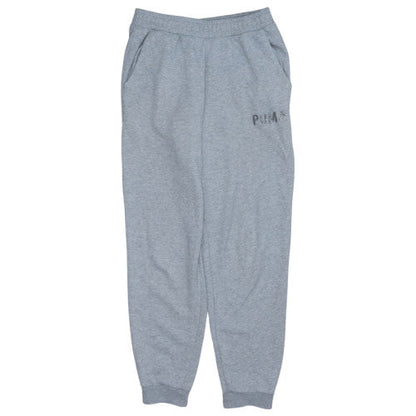 Puma Girls Grey Jogger Sweatpants Size 12 Years Elastic Waist Activewear