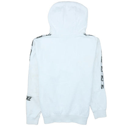 Mens UK Size S Nike White Pullover Hoodie