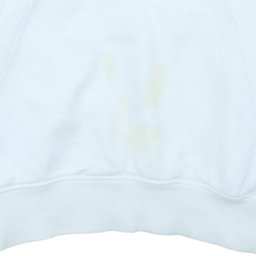 Mens UK Size S Nike White Pullover Hoodie