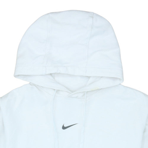 Mens UK Size S Nike White Pullover Hoodie