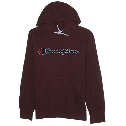 Mens UK Size XL Champion Brown Pullover Hoodie