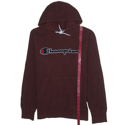 Mens UK Size XL Champion Brown Pullover Hoodie