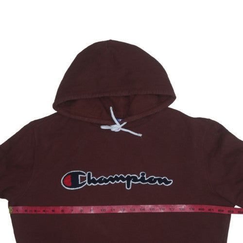 Mens UK Size XL Champion Brown Pullover Hoodie