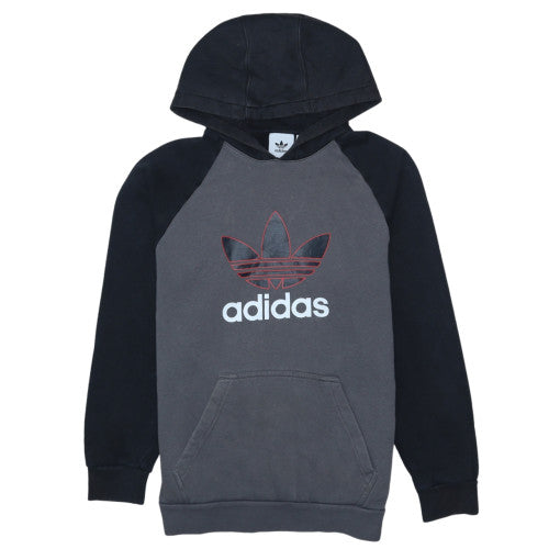 Mens UK Size S adidas Grey Pullover Hoodie