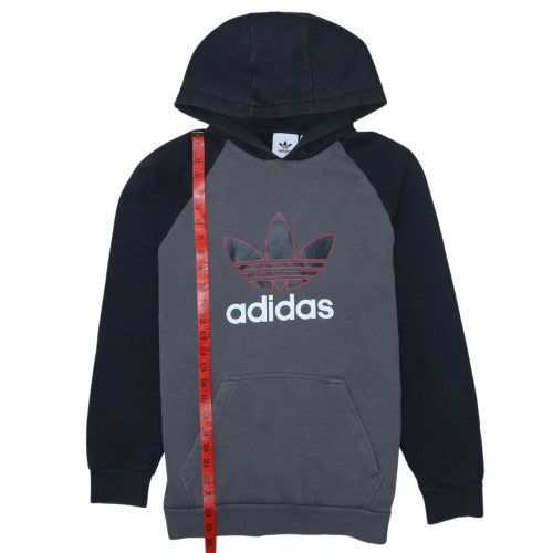 Mens UK Size S adidas Grey Pullover Hoodie