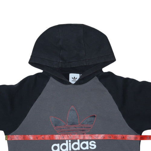 Mens UK Size S adidas Grey Pullover Hoodie