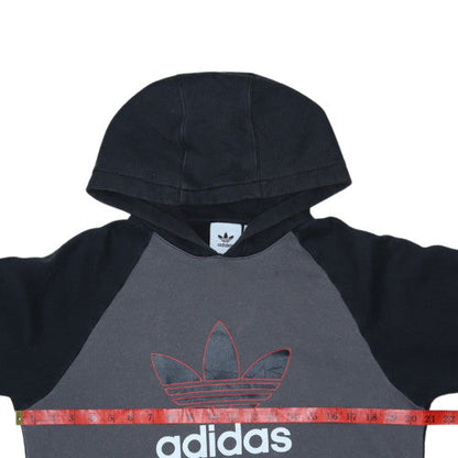 Mens UK Size S adidas Grey Pullover Hoodie