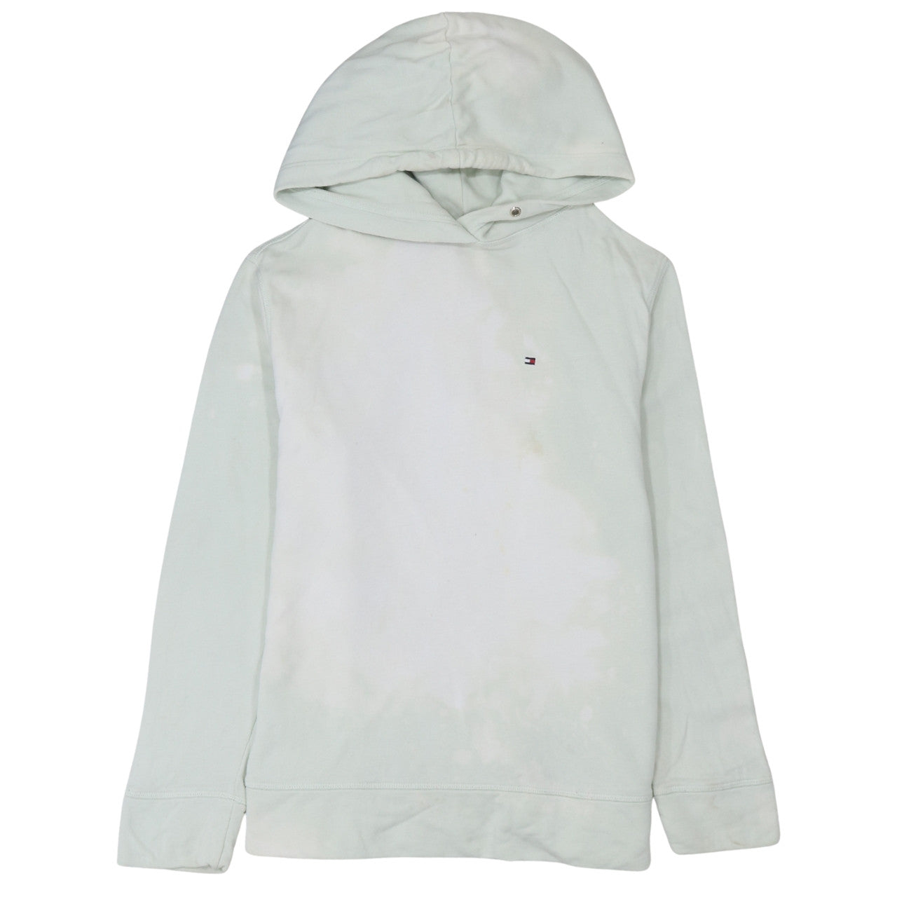 Mens UK Size M Tommy Hilfiger White Pullover Hoodie