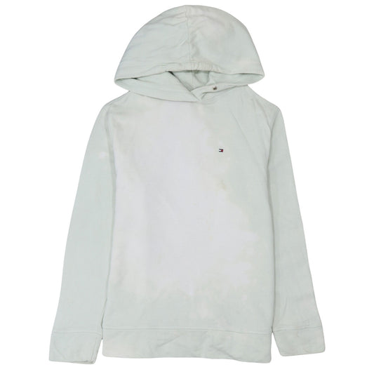 Mens UK Size M Tommy Hilfiger White Pullover Hoodie