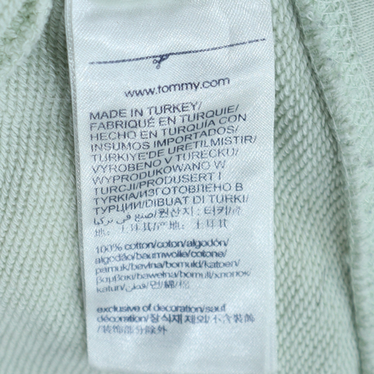 Mens UK Size M Tommy Hilfiger White Pullover Hoodie