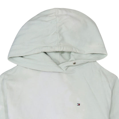 Mens UK Size M Tommy Hilfiger White Pullover Hoodie