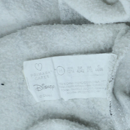 Disney Primark Women White Mickey Print Pullover Sweatshirt UK 12/14