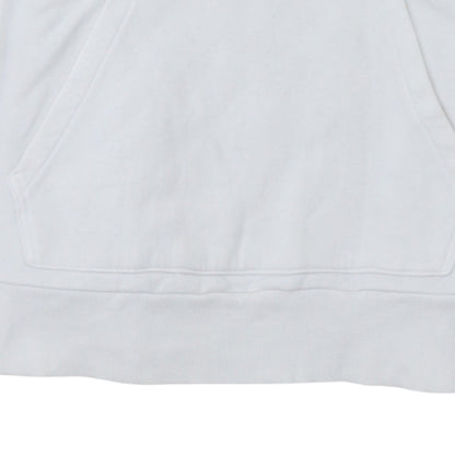 Womens UK Size 16-18 adidas White Pullover Hoodie