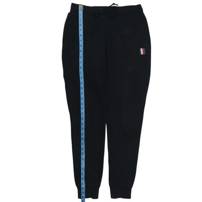 Tommy Hilfiger Men's Black Jogger Sweatpants S Fleece Cotton Blend