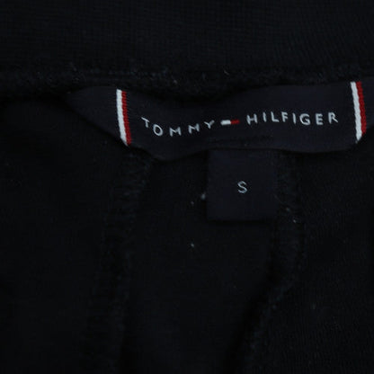 Tommy Hilfiger Men's Black Jogger Sweatpants S Fleece Cotton Blend