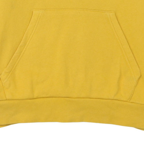 Mens UK Size S adidas Yellow Pullover Hoodie
