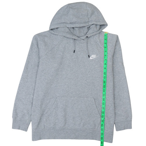 Womens UK Size XL Nike Grey Pullover Hoodie