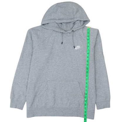 Womens UK Size XL Nike Grey Pullover Hoodie