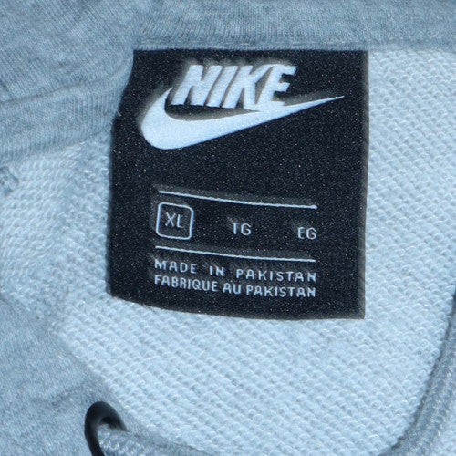 Womens UK Size XL Nike Grey Pullover Hoodie